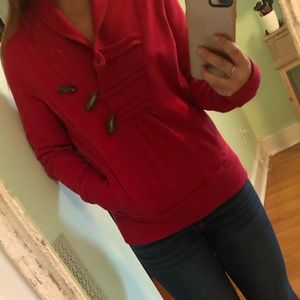 Old Navy red pullover